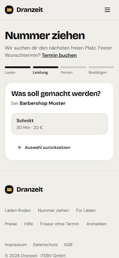 Nach dem Scannen wählst du, was du machen lassen willst.
